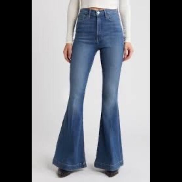 Frame Denim Denim - New FRAME Denim Le Super Flare High Waist Jeans in 'Donna' Rinse- Size 31